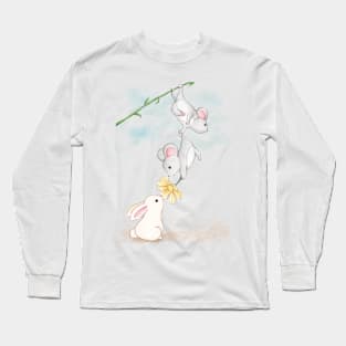 Rabbit You are Perfect to me Long Sleeve T-Shirt